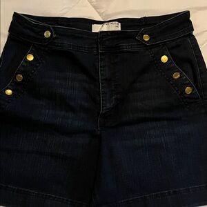 Anne Klein Women's Dark denim Shorts size 10